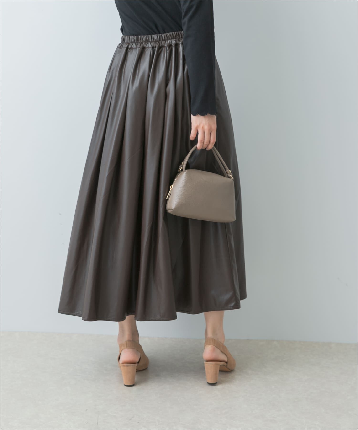 URBAN RESEARCH ROSSO「F by ROSSO　タックボリュームスカート」|スカート|