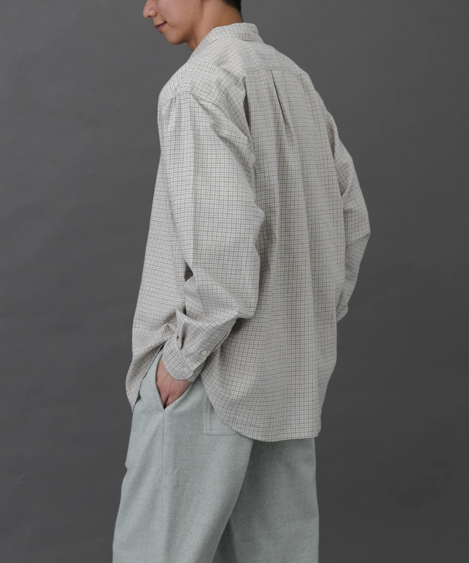 URBAN RESEARCH DOORS「FORK&SPOON　ネルチェックシャツ」|シャツ・ブラウス|