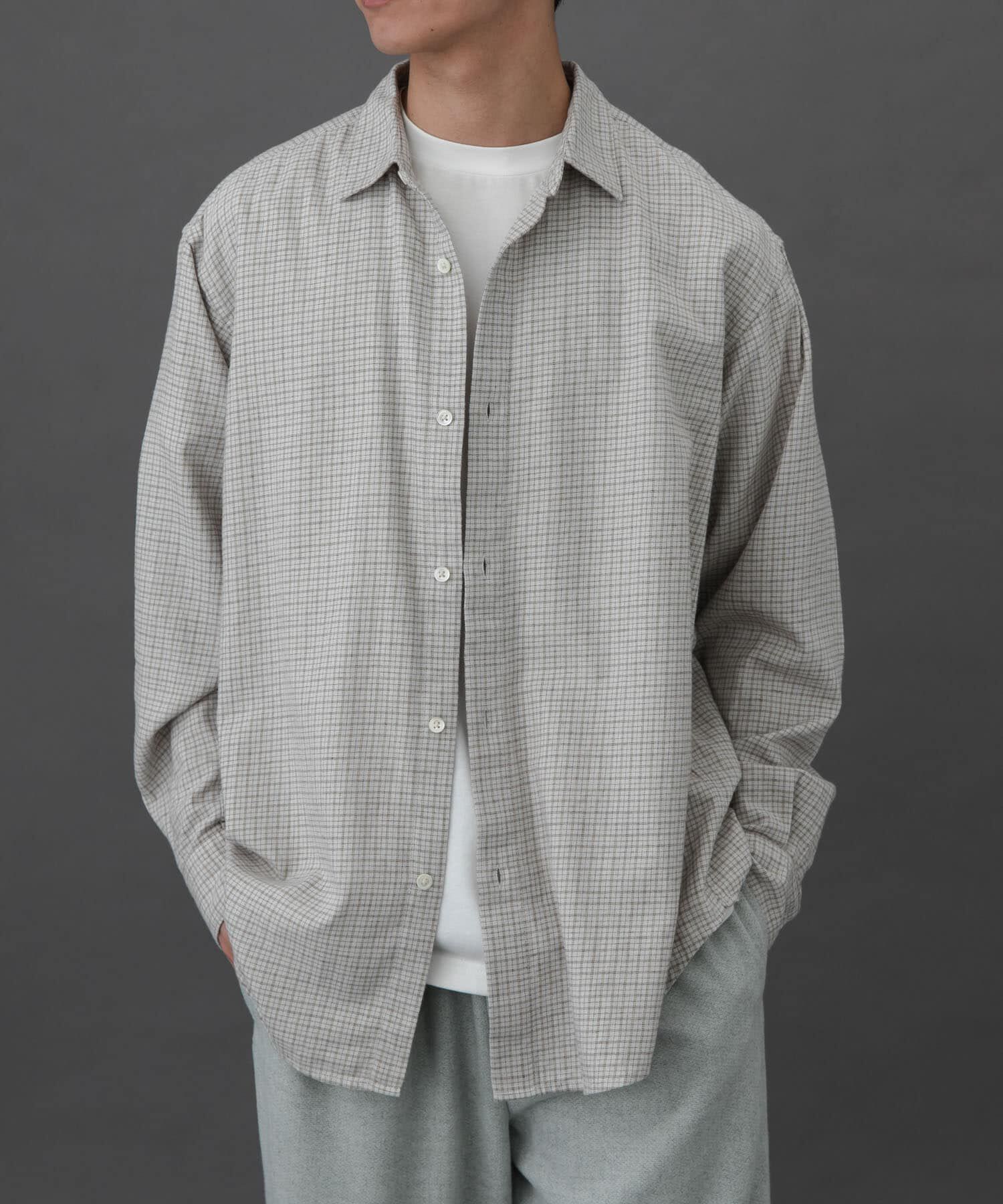 URBAN RESEARCH DOORS「FORK&SPOON　ネルチェックシャツ」|シャツ・ブラウス|