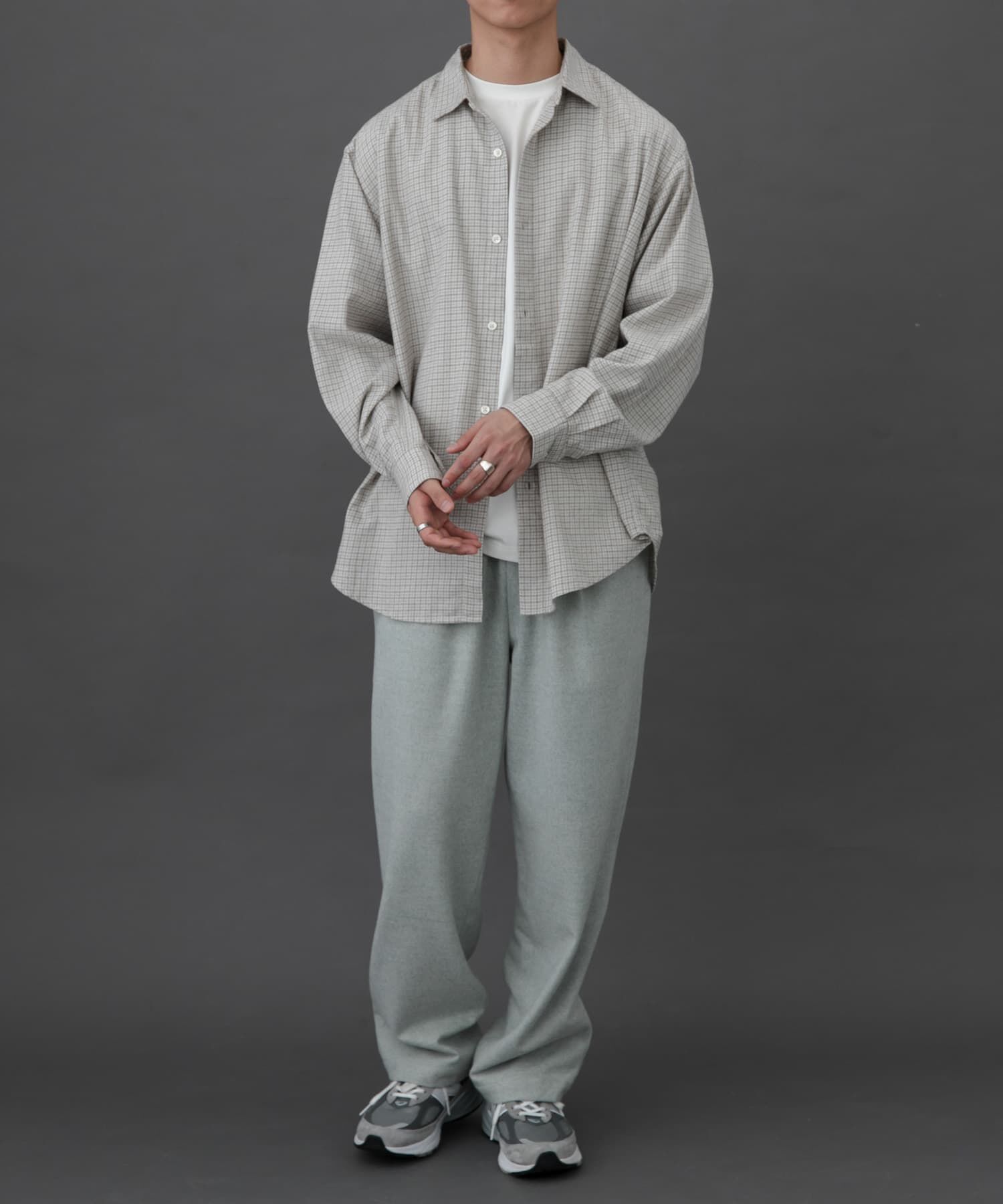 URBAN RESEARCH DOORS「FORK&SPOON　ネルチェックシャツ」|シャツ・ブラウス|