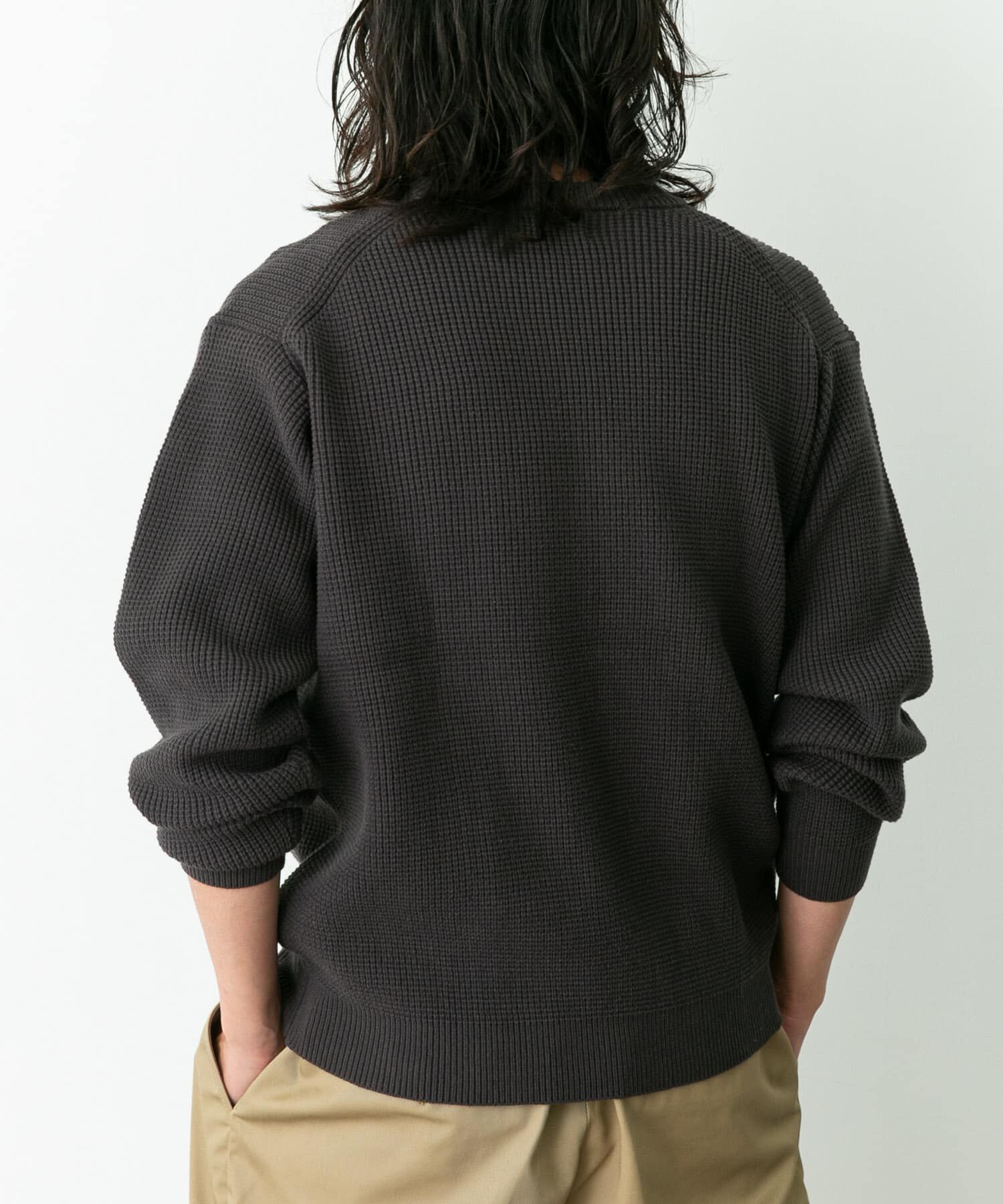 Sonny Label 「ウォッシャブルワッフルニットプルオーバー」|ニット・セーター|