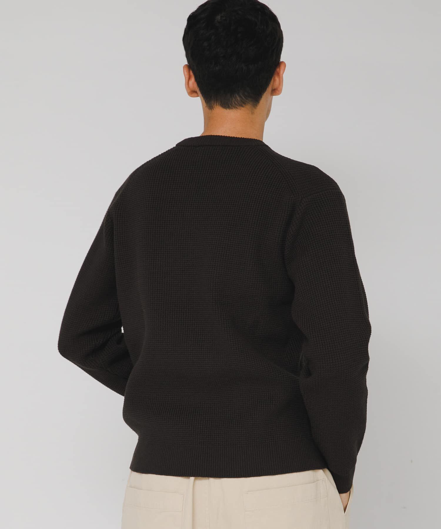 Sonny Label 「ウォッシャブルワッフルニットプルオーバー」|ニット・セーター|