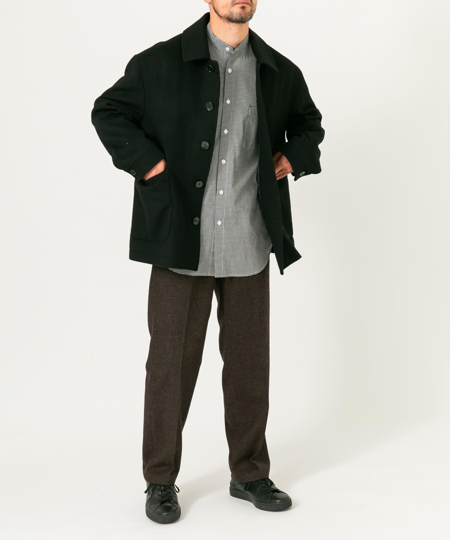 URBAN RESEARCH ROSSO「スーパー100 シングルPコート」|ピーコート|