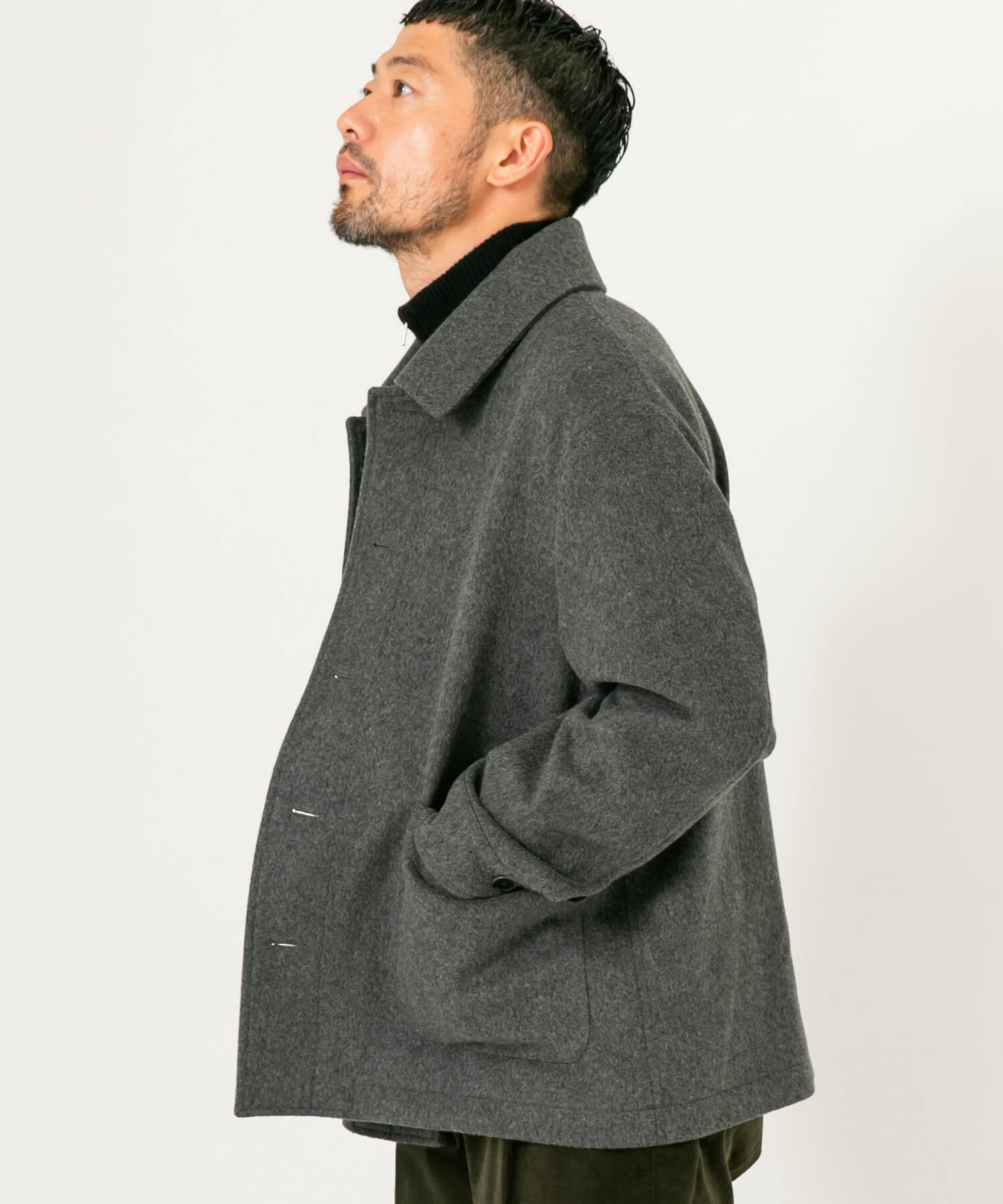 URBAN RESEARCH ROSSO「スーパー100 シングルPコート」|ピーコート|