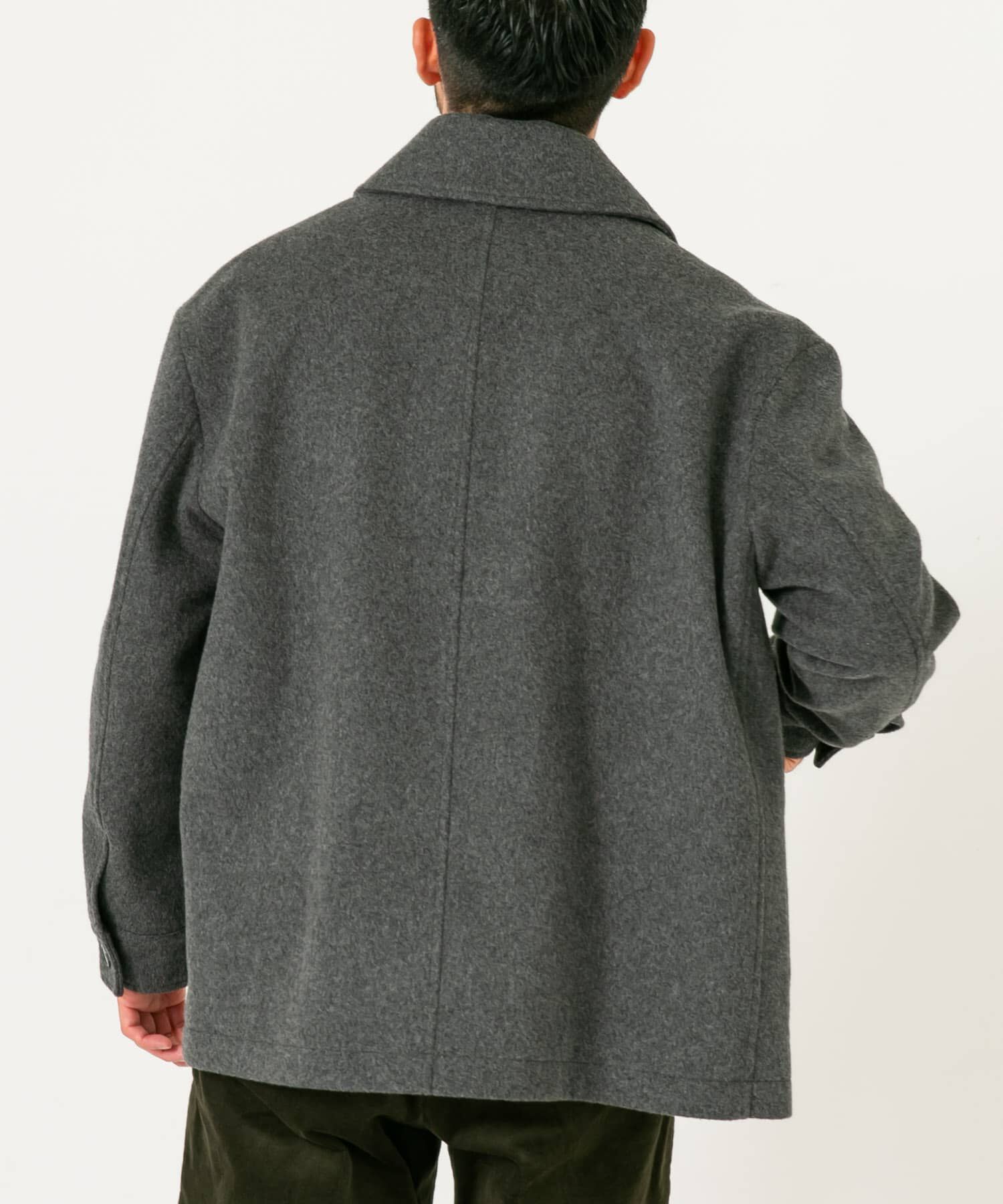 URBAN RESEARCH ROSSO「スーパー100 シングルPコート」|ピーコート|