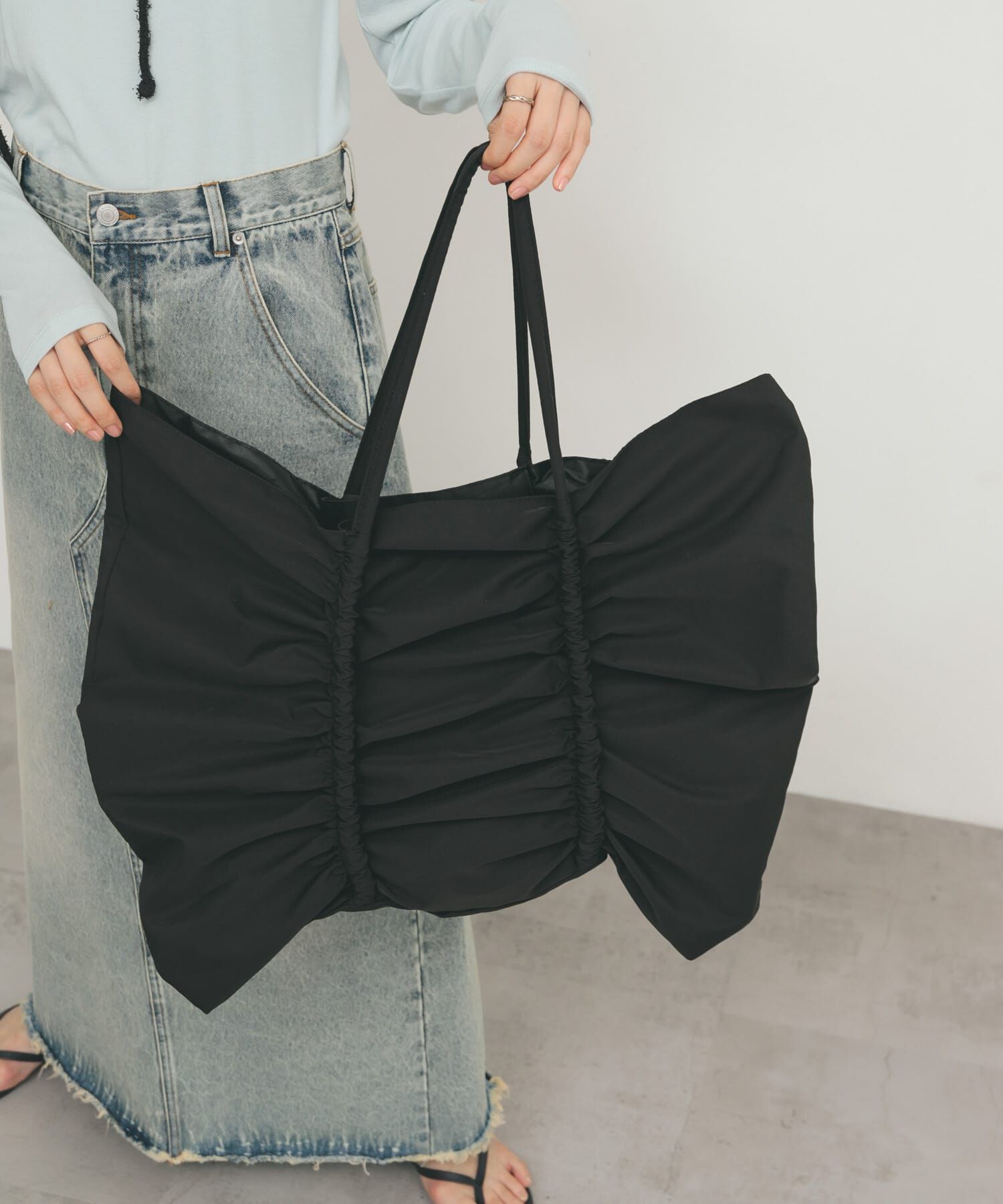  「ビッグショルダーギャザーBAG」|ショルダー・メッセンジャー|