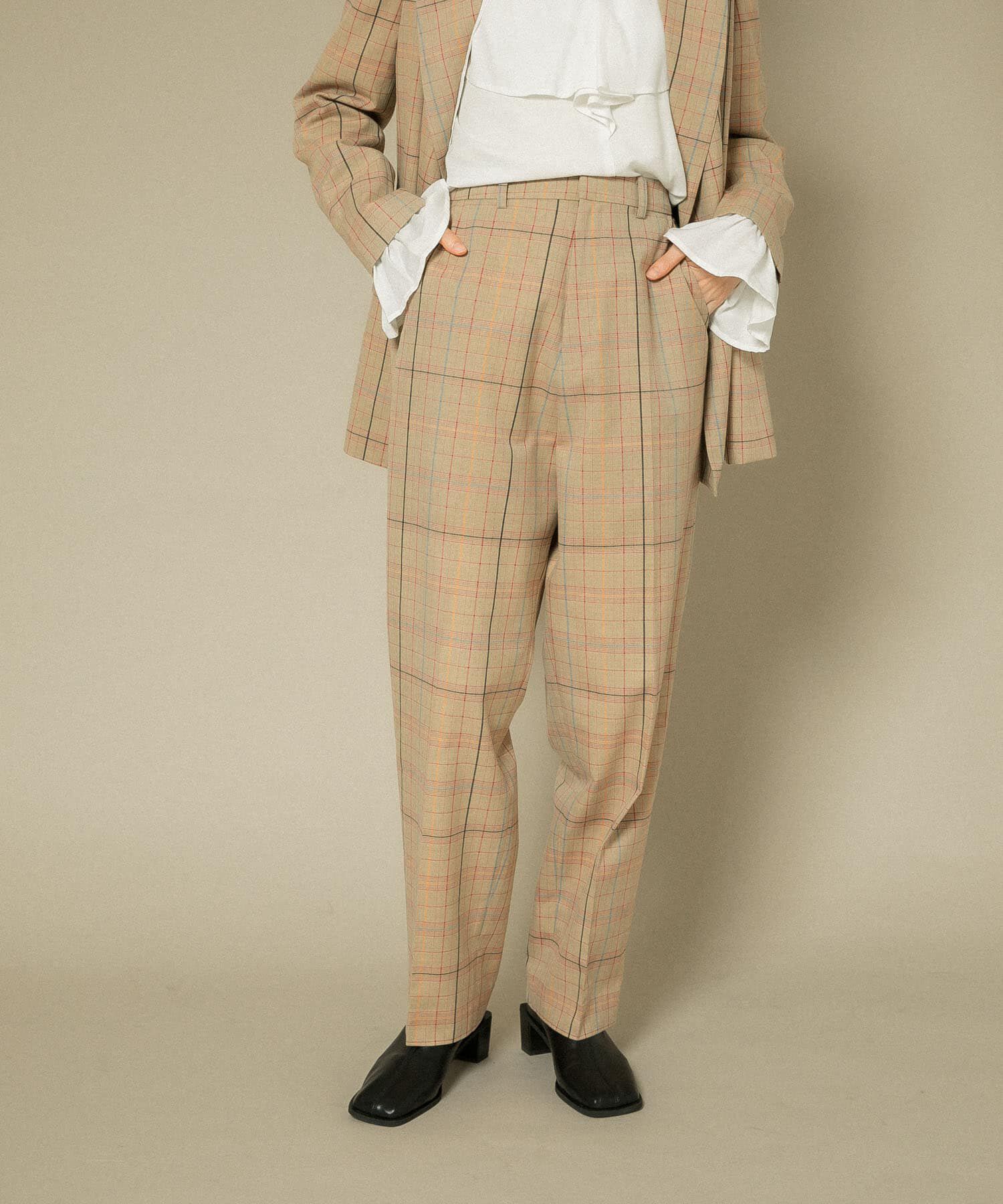  「ウール混ルーズパンツ」|その他|