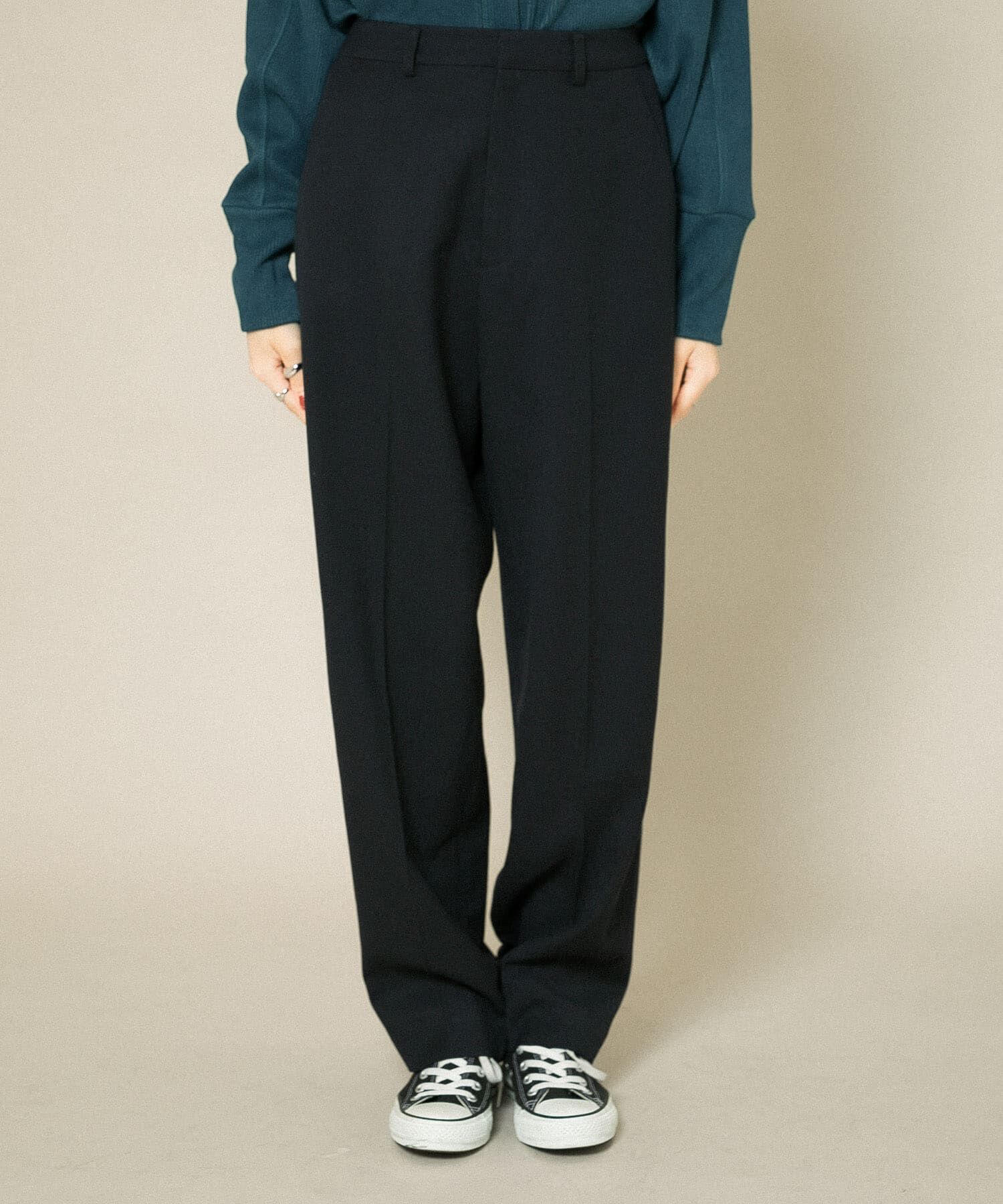  「ウール混ルーズパンツ」|その他|