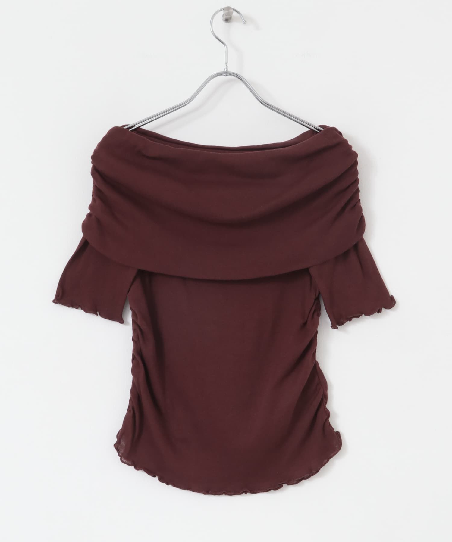 SENSE OF PLACE by URBAN RESEARCH「シャーリングオフショルダーシアートップ」|Tシャツ・カットソー|