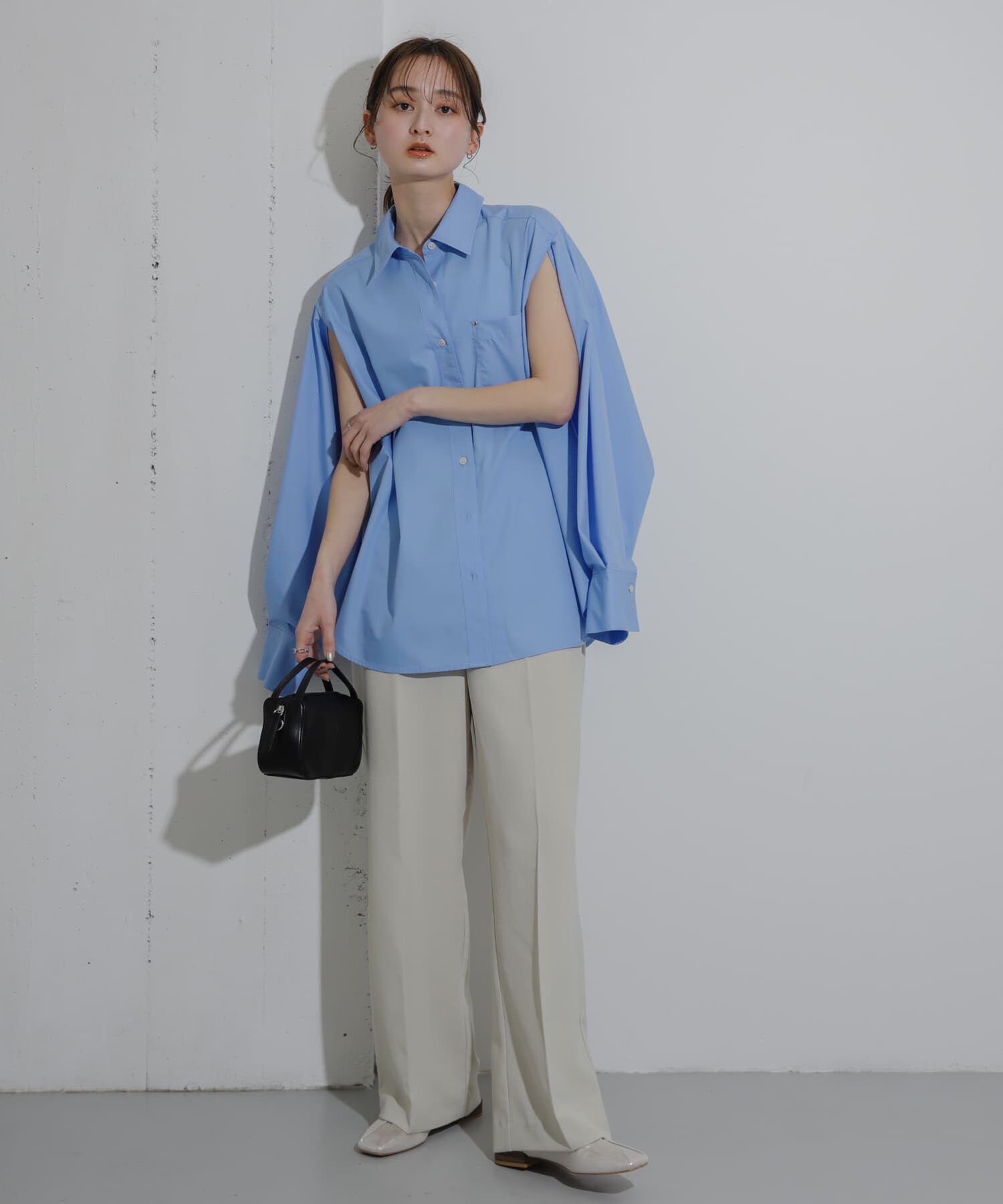 SENSE OF PLACE by URBAN RESEARCH「アームスリットオーバーシャツ」|シャツ・ブラウス|