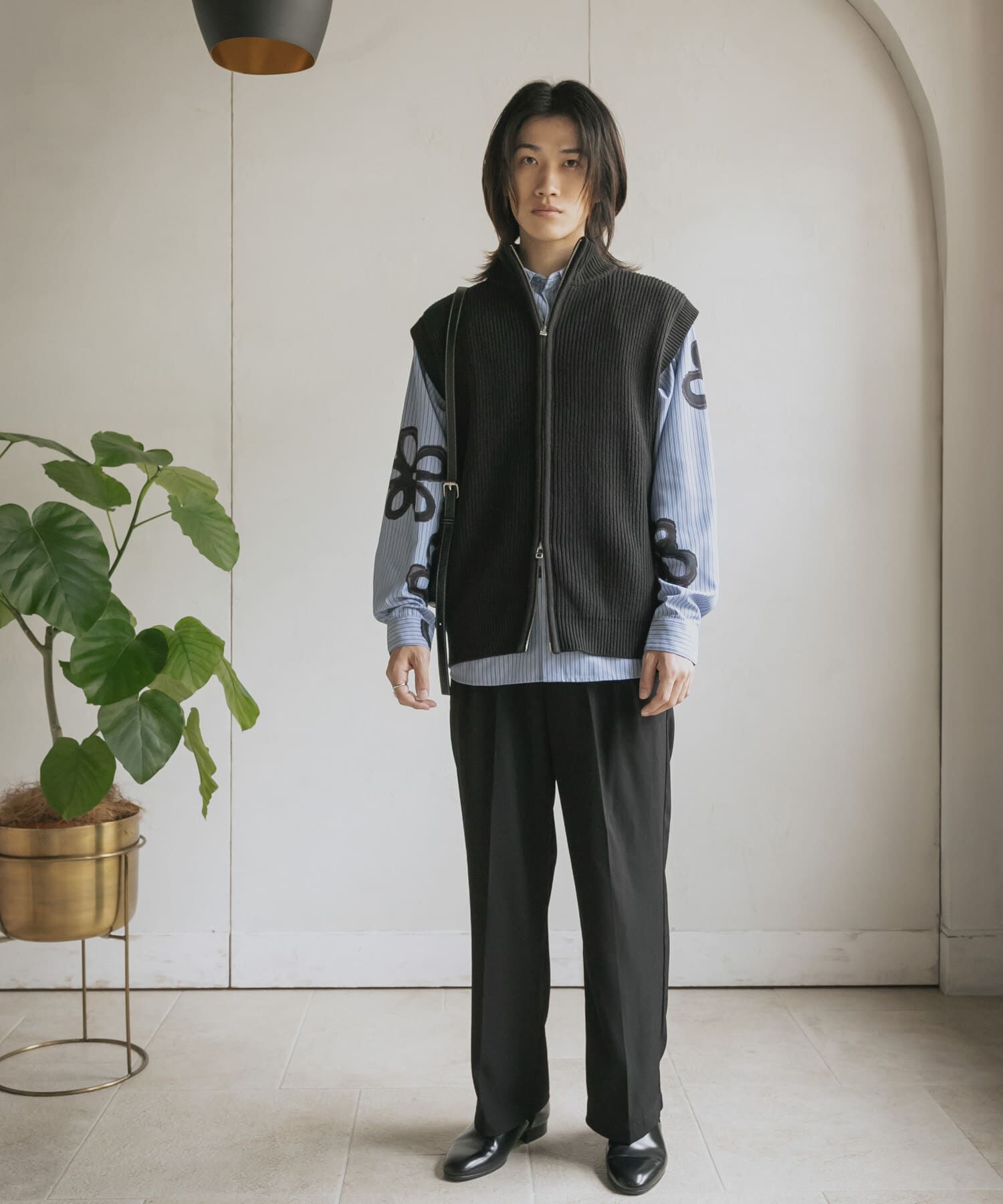 SENSE OF PLACE by URBAN RESEARCH「ダブルタックワイドスラックス」|その他|