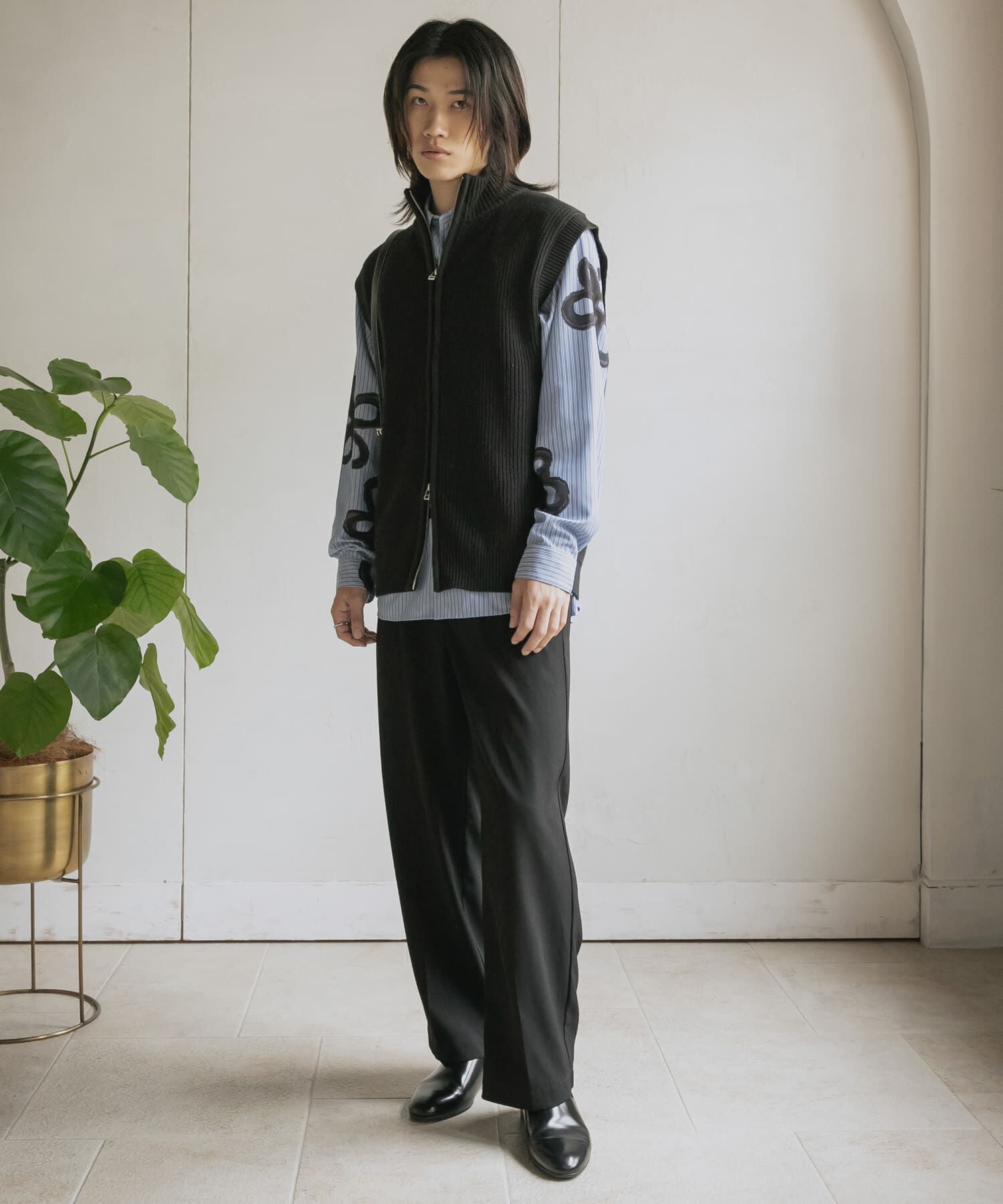 SENSE OF PLACE by URBAN RESEARCH「ダブルタックワイドスラックス」|その他|