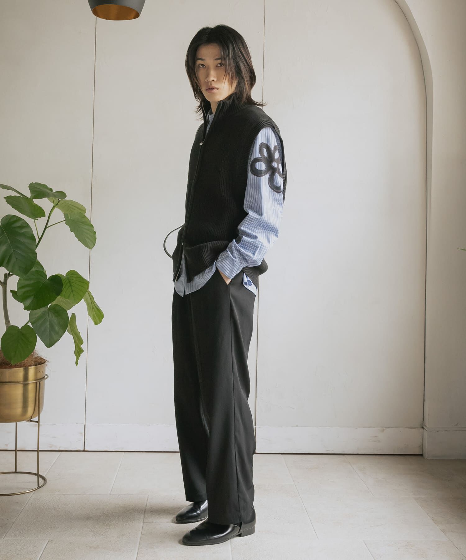 SENSE OF PLACE by URBAN RESEARCH「ダブルタックワイドスラックス」|その他|