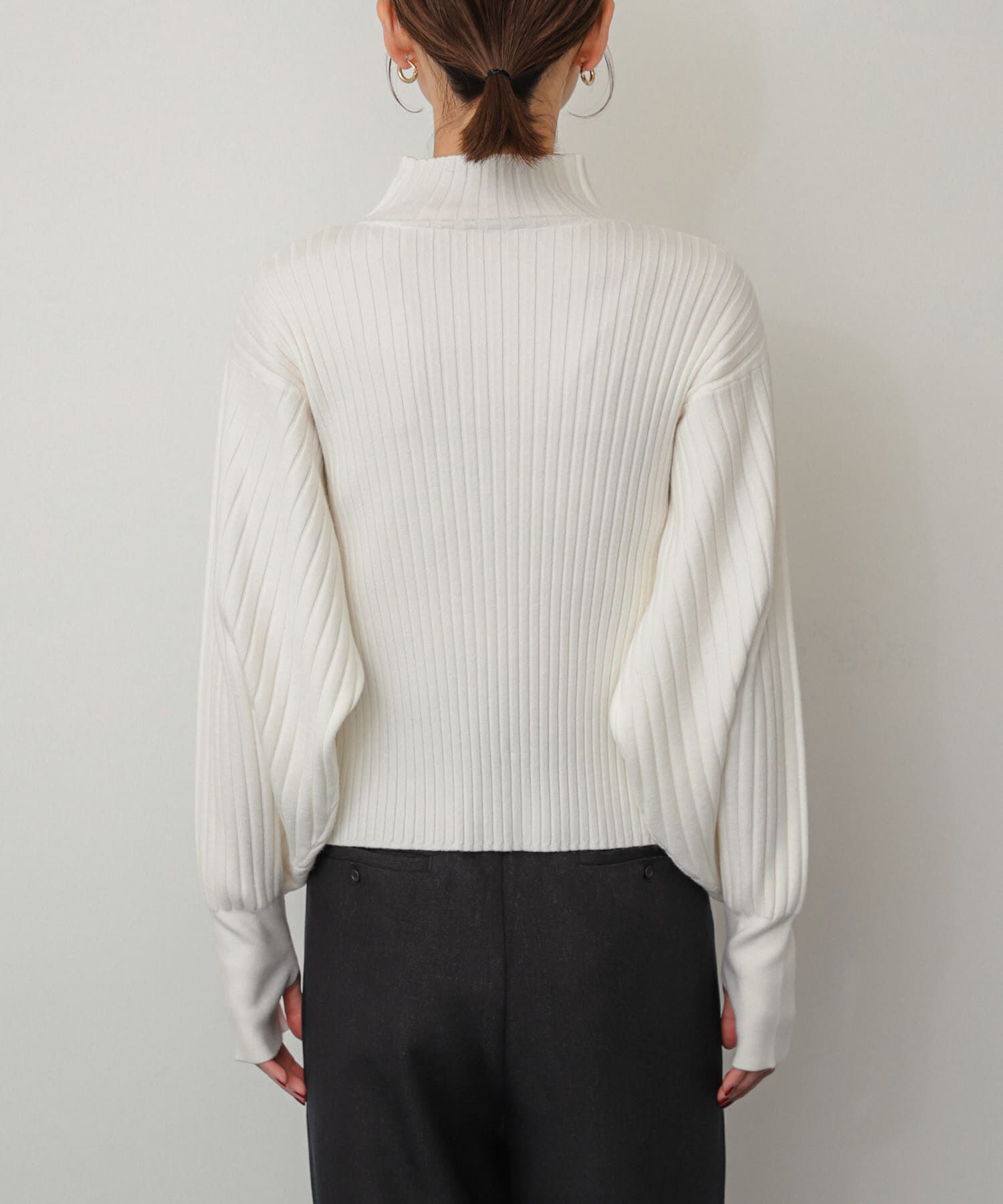 SENSE OF PLACE by URBAN RESEARCH「マトンスリーブセーター」|ニット・セーター|