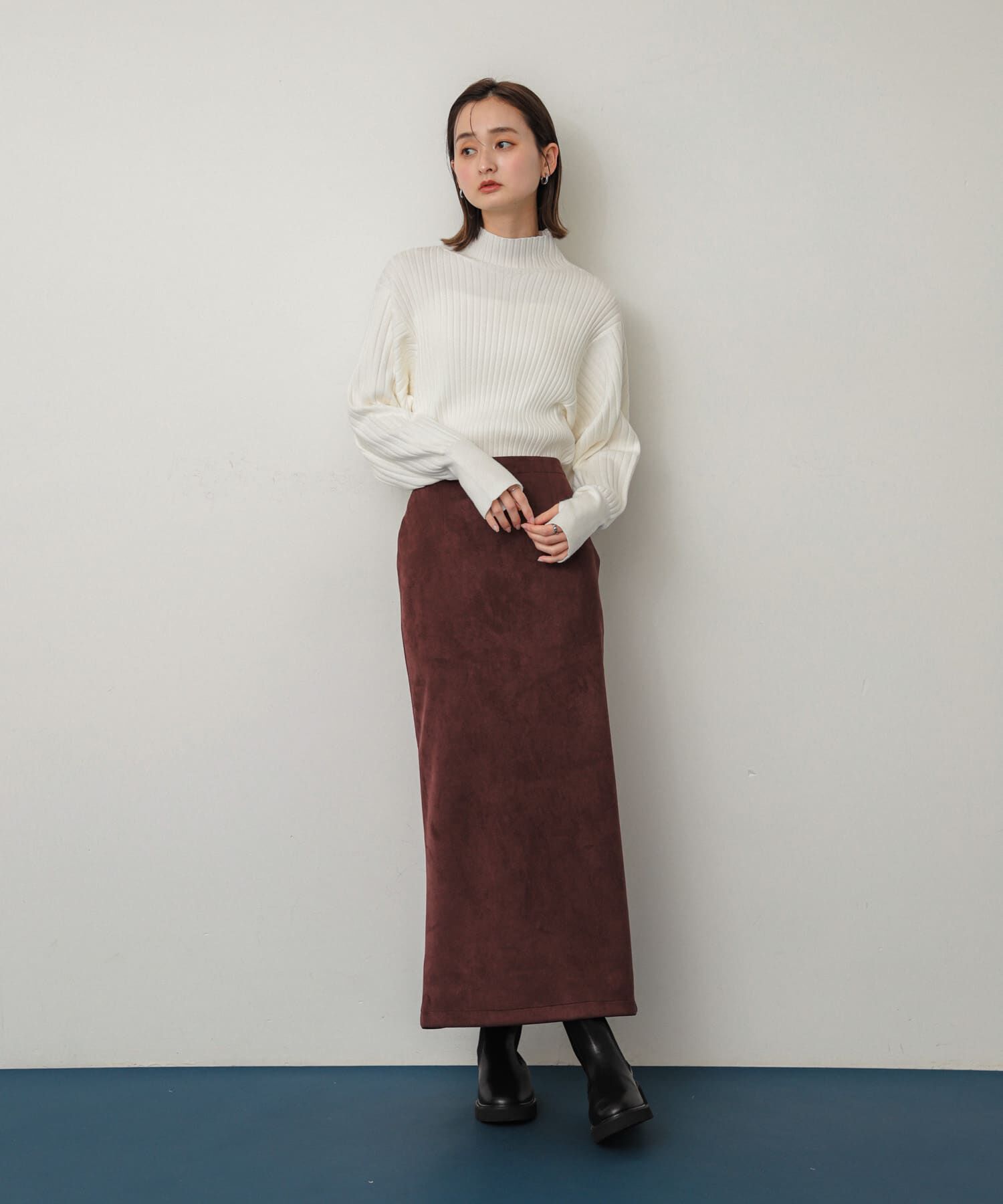 SENSE OF PLACE by URBAN RESEARCH「マトンスリーブセーター」|ニット・セーター|