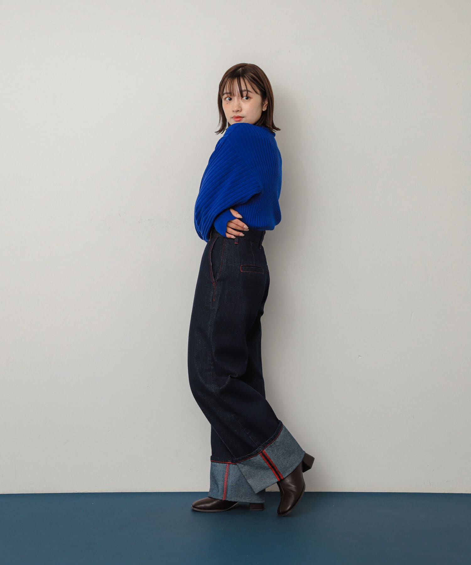 SENSE OF PLACE by URBAN RESEARCH「マトンスリーブセーター」|ニット・セーター|