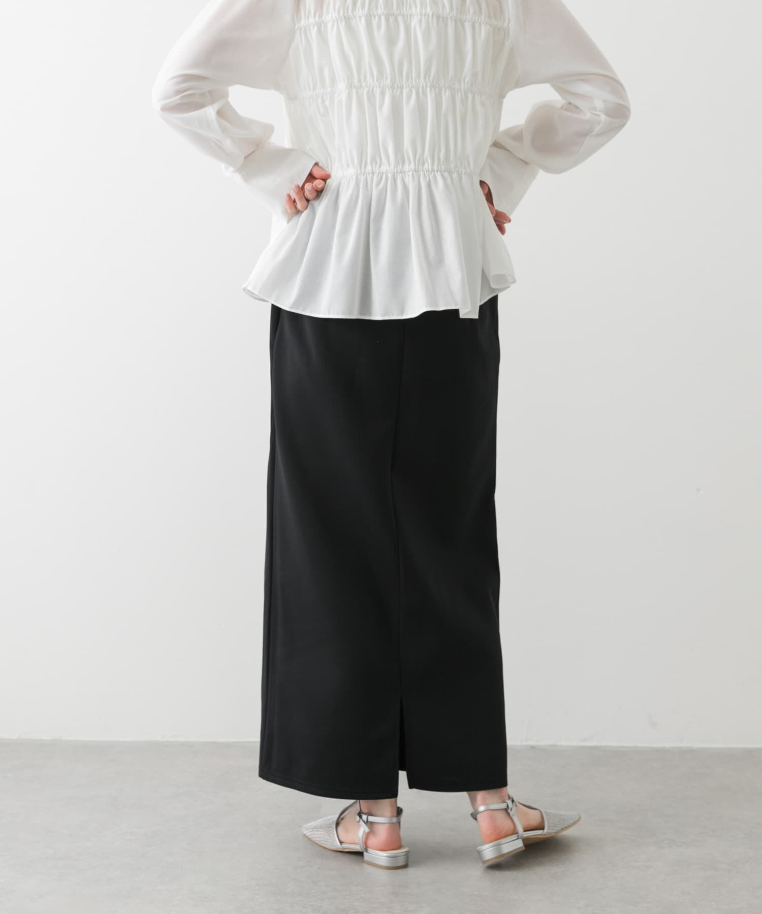 SENSE OF PLACE by URBAN RESEARCH「ダンボールカットストレートスカート」|スカート|