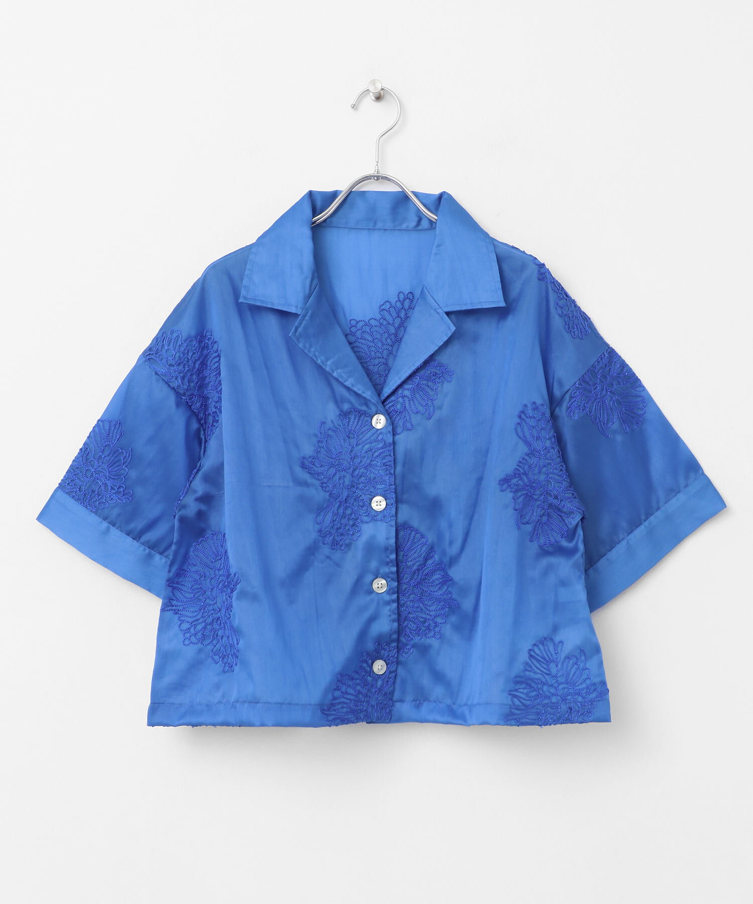 SENSE OF PLACE by URBAN RESEARCH「インドシシュウクロップドシャツ」|シャツ・ブラウス|