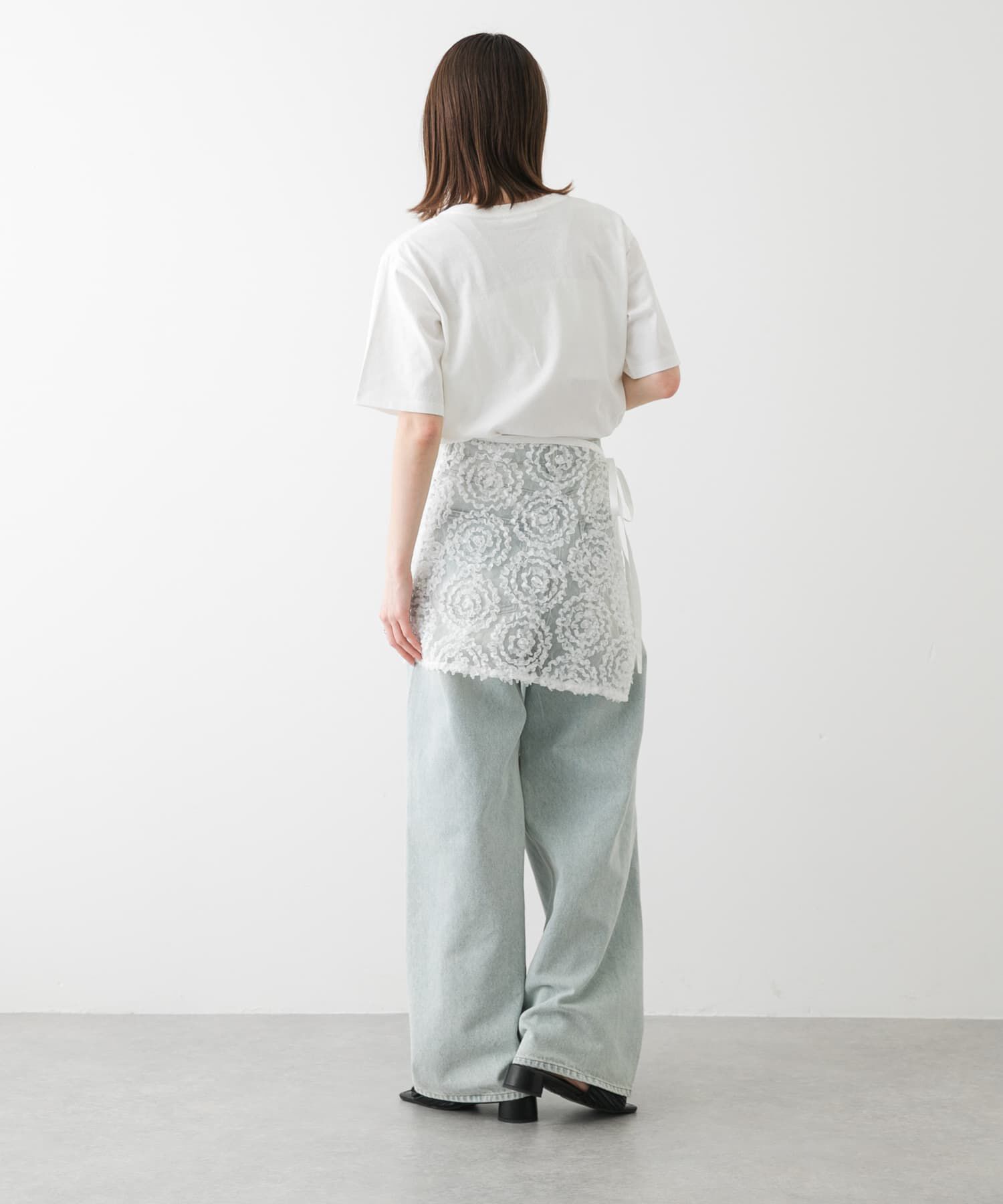 SENSE OF PLACE by URBAN RESEARCH「チュールレースラップスカート」|スカート|