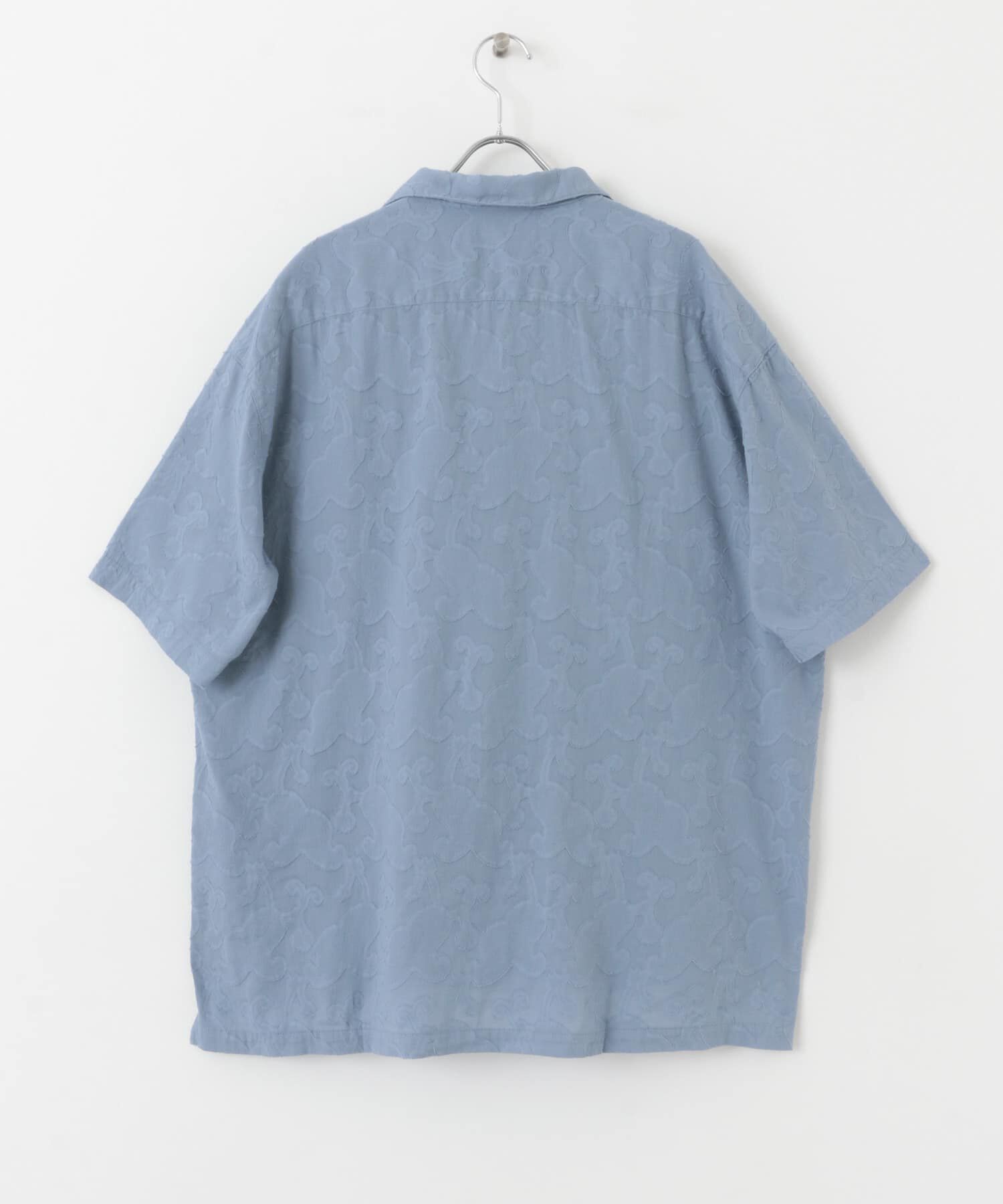 SENSE OF PLACE by URBAN RESEARCH「ペイズリーオープンカラーシャツ(5分袖)」|シャツ・ブラウス|