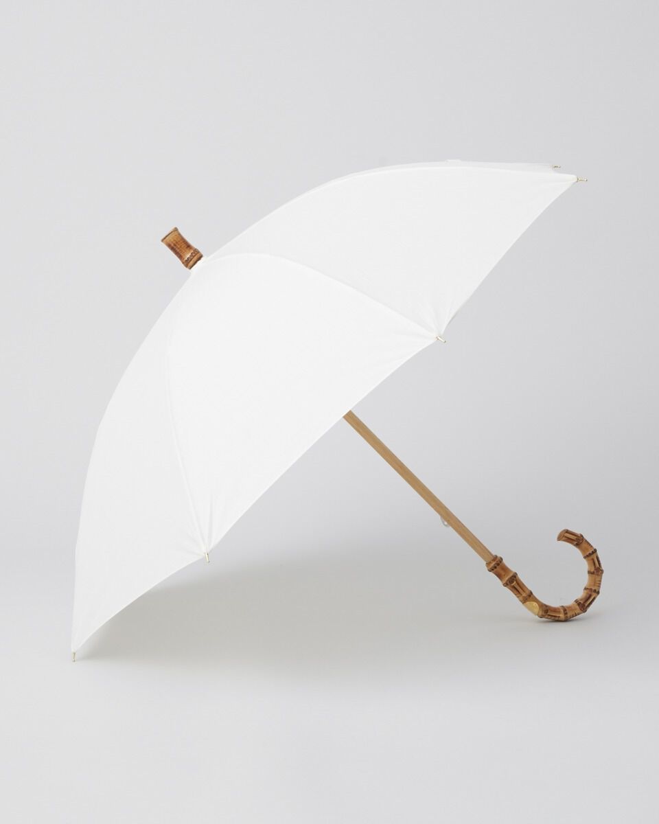 Traditional Weatherwear「UMBRELLA BAMBOO」|傘|ﾎﾜｲﾄ