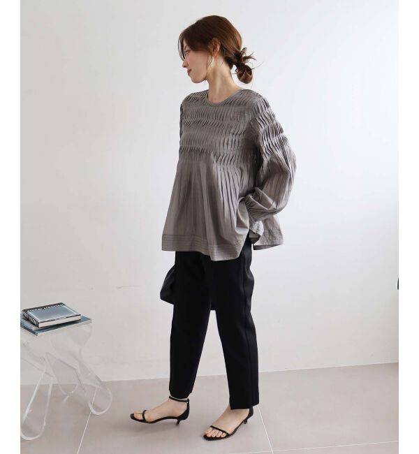 le.coeur blanc「ドライストレッチテーパードパンツ」|その他|