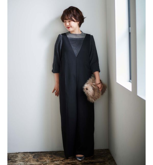 le.coeur blanc「レイヤードライクニットプルオーバー」|ニット・セーター|