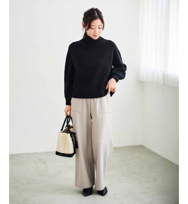 le.coeur blanc「ビートウォームイージーワイドパンツ」|その他|