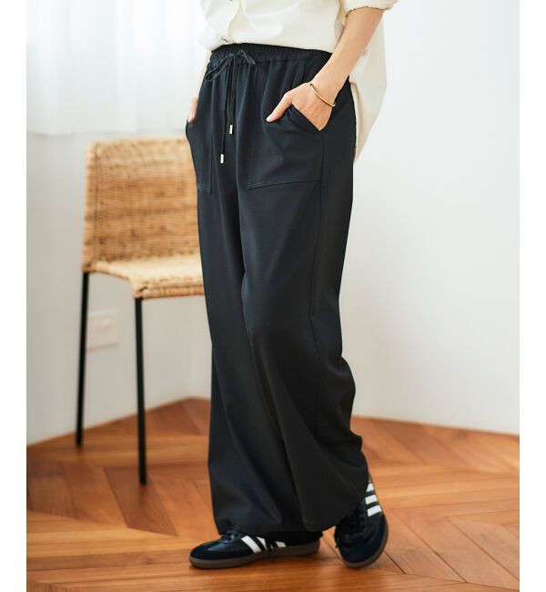 le.coeur blanc「ビートウォームイージーワイドパンツ」|その他|