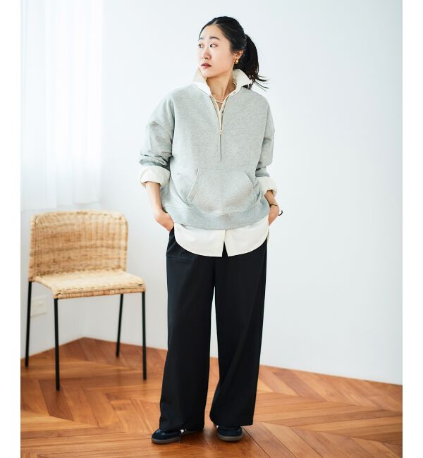 le.coeur blanc「ビートウォームイージーワイドパンツ」|その他|