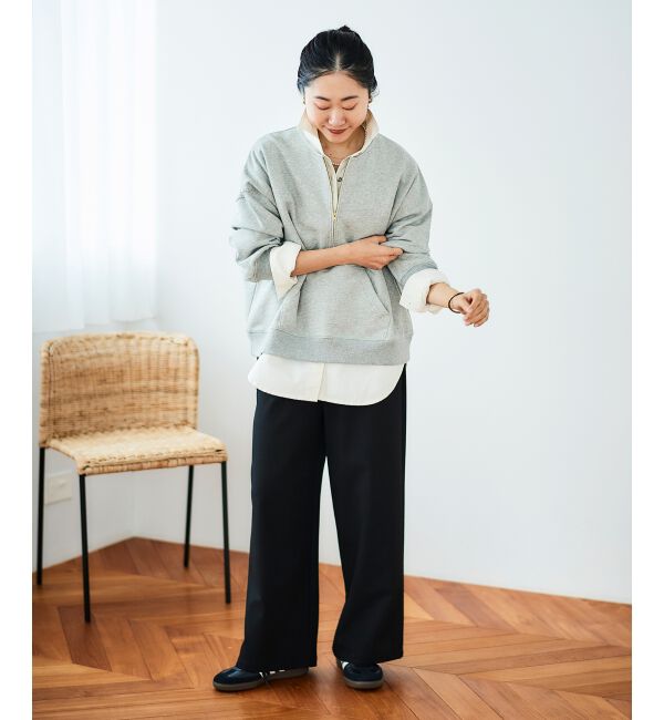 le.coeur blanc「ビートウォームイージーワイドパンツ」|その他|