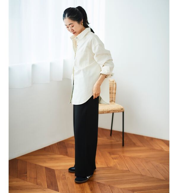 le.coeur blanc「ビートウォームイージーワイドパンツ」|その他|
