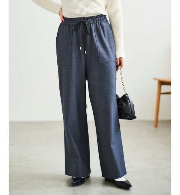 le.coeur blanc「ビートウォームイージーワイドパンツ」|その他|