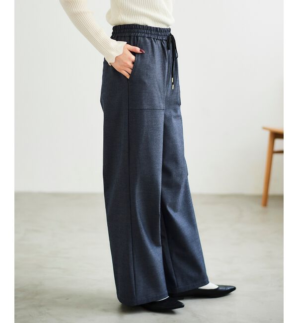 le.coeur blanc「ビートウォームイージーワイドパンツ」|その他|