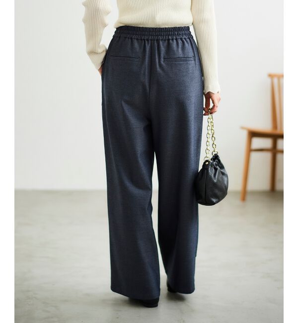 le.coeur blanc「ビートウォームイージーワイドパンツ」|その他|