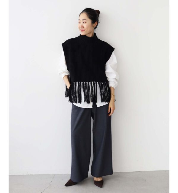 le.coeur blanc「ビートウォームイージーワイドパンツ」|その他|