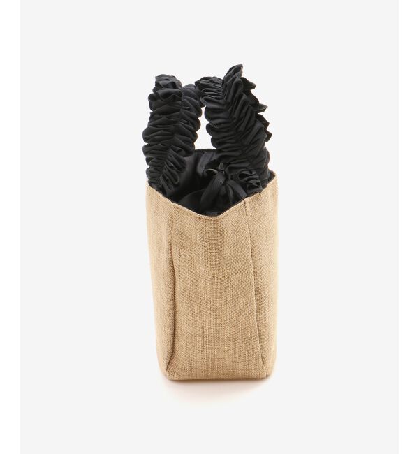  「FRILL HANDLE ROUND TOTE」|トートバッグ|
