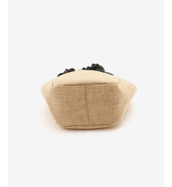  「FRILL HANDLE ROUND TOTE」|トートバッグ|