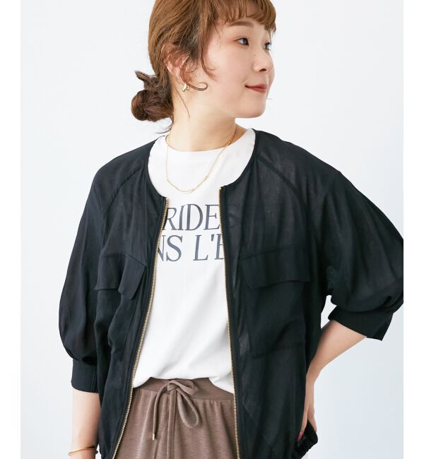  「《手洗い可能》RIDES DANS L'EAUロゴTシャツ」|Tシャツ・カットソー|