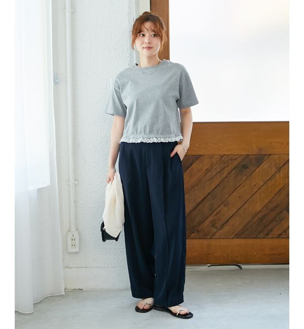  「komatsu.サスペンダーカーブパンツ」|その他|