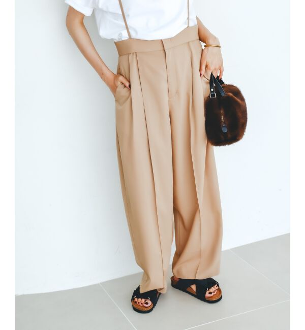  「komatsu.サスペンダーカーブパンツ」|その他|