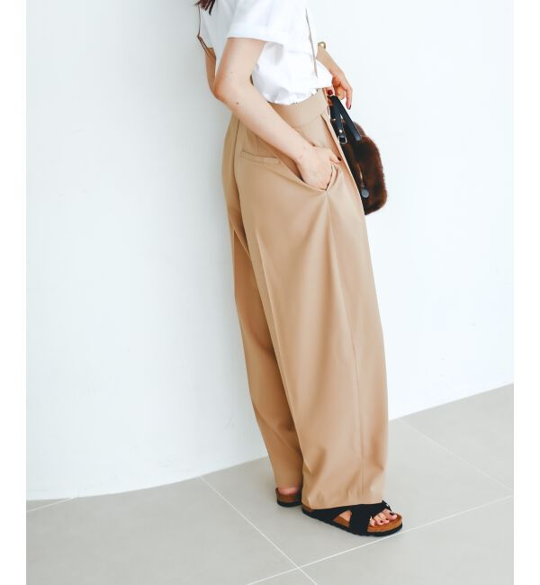  「komatsu.サスペンダーカーブパンツ」|その他|