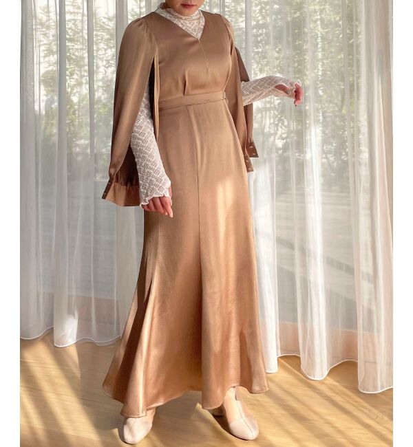 MAJESTICLEGON「スリットスリーブマーメイドワンピース」|ワンピース|