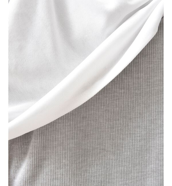  「オフショルリボントップス」|Tシャツ・カットソー|