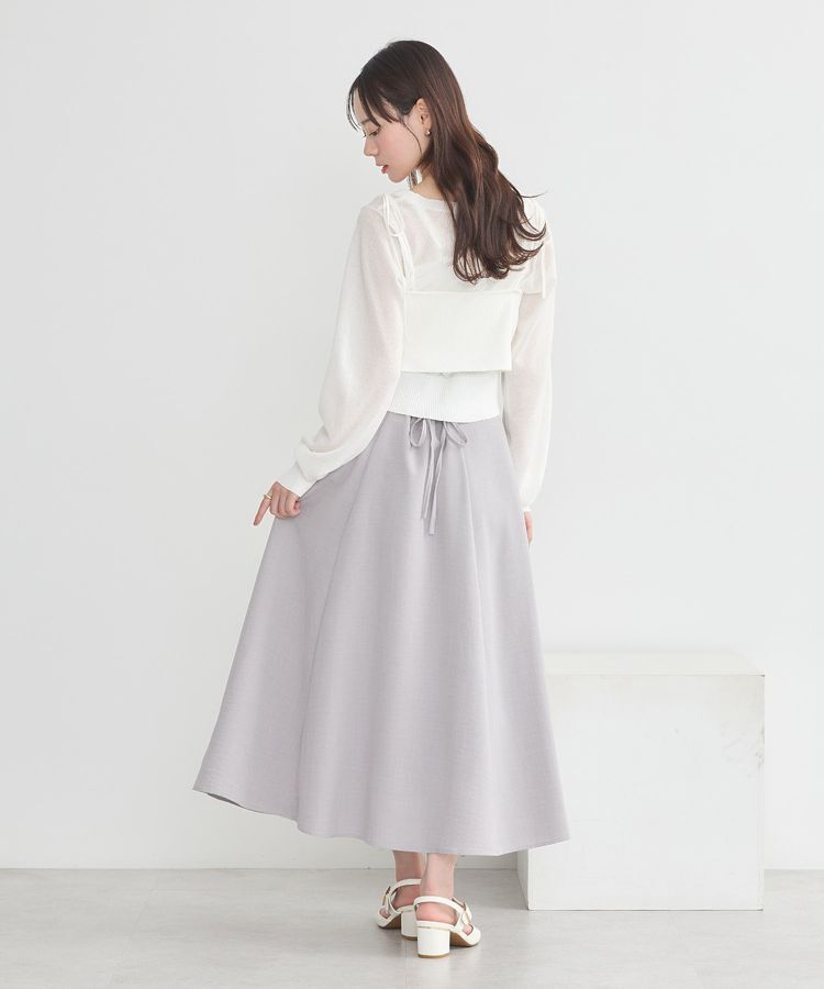 earth music&ecology「ラメリブニットビスチェ」|ベスト・ジレ|