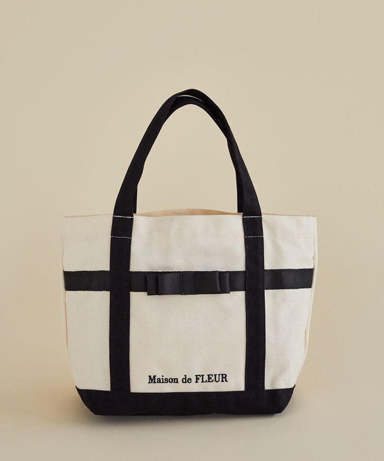 Maison de FLEUR「マルチポケット帆布トートSバッグ」|トートバッグ|