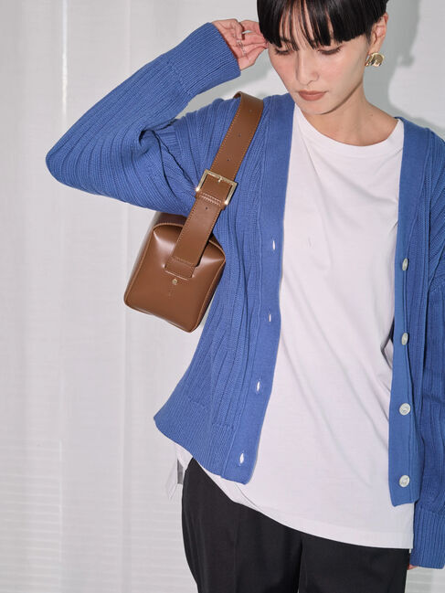  「ボックスショルダーバッグ」|ハンドバッグ|