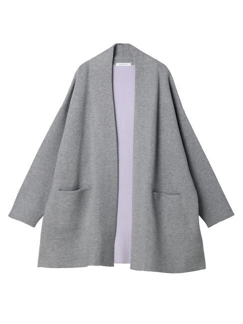  「バイカラーニットコーディガン」|カーディガン|