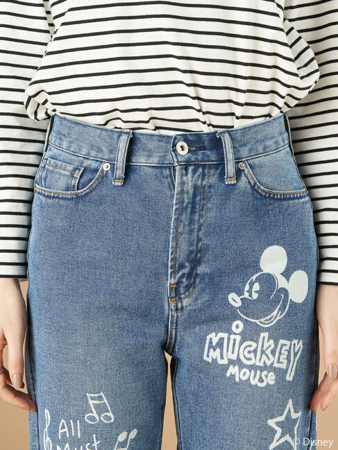  「Mickey/プリントデニムパンツ」|その他|