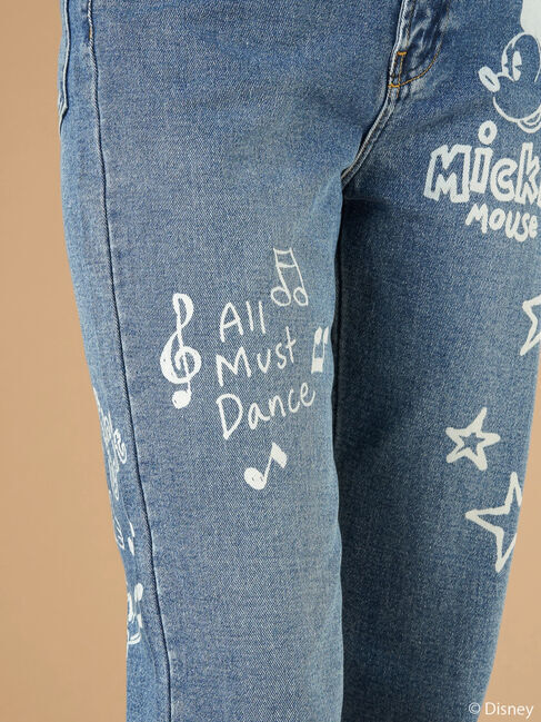  「Mickey/プリントデニムパンツ」|その他|